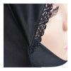 Dignified Temperament Muslim Hollow Scarf Kerchief Hat Macrame Lace   white