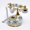 Vintage Dail Knopf Telefon Chinesisch Procelain Stil Altmodische Kopfhörer Tele