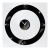 Home Decoration Wall Clock 3D Mirror Circle Sticking