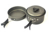 7-teilig Aluminium Außen / Camping Kochen Set