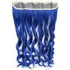 Colorful Straight Hair Wig 5 Clips Hairpiece