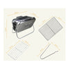 BBQ Charcoal Grill Stainless Steel Portable