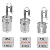 Alcohol Ethanol Distiller Home Brew Wine Making Boiler 304 Stainless Steel