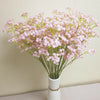 10pcs of artificial fake baby's breath full of stars silk bouquet bride wedding