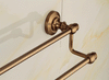 Antique Salle de Bain Accessoires Porte Serviette Double Rails Support Mural