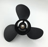 Aluminum Outboard Propeller 9.9X12" For Mercury 25-30HP 48-19639A40