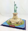 Educativo 3d Modelo Jigsaw Puzzle Estatua de la Libertad Juguetes Construidos