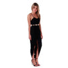 Casual Thigh Split Bodycon Wrap Style Party Dress