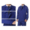 Working Protective Gear Uniform Suit Canvas Garage   blue(suit)   170