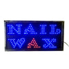 Clou Wax Led Néon Panneau Ouvert Scintillante Bougies Lumières pour Salon 110v