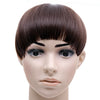Wig Blunt Bang Clip Type Gentlewoman