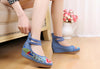 Old Beijing Cloth Shoes Embroidered Shoes High Heeled Shoes Woman National Style
