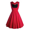 Fashionable Polka Dot Boob Tube Top Sexy Dress   red