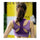 Breathable Letters Bra Shockproof Wireless Fitness Yoga Sports   purple