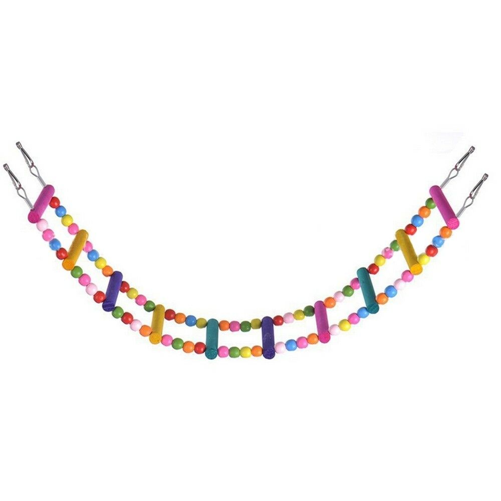 Bird Toy 10 Stairs Ladder Parrot