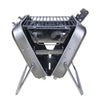 BBQ Holzkohlegrill Edelstahl