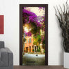 Neuf 3d Diy PVC Imperméable Porte Autocollant Mural Petit Double Qd005