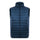 Man Thin Light Waistcoat Vest Down Coat Plus Size   dark blue