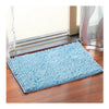 Chenille Carpet Non-slip Ground Door Mat   sky blue   40*60cm