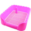 Indoor Dog Puppy Plastic Potty Training Dog Toilet with Fence and Target Pet Pee