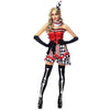 Jeu Uniforme Femme Refinement Déguisement Halloween Clown Stage