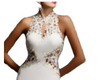 Sexy Spitze Jeweled Hohl Boutique Meerjungfrau Maxi Meerjungfrau-Linie Party