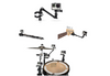 Guitar Drum Clips 360 Rotate Music Mount Arm Stand Clamp for Gopro SJCAM Xiaomi