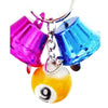 Acrylic Small Billiards Parrot Bird  Pet Toy Snap