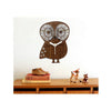 Forest Animal Feeling Cute Owl Wall Clock Vintage Countryside Wood Wall Clock