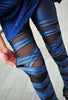 Nuevo Mujer Sexy Piel Sintética Elástico Vendaje Leggings Pantalones Pitillos