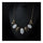 Hot Sold Korean West Style Three Color Short Necklace Big Brand Fasionable Tempe
