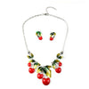 Bijoux Collier Huile Cerise Mignon Sweet Collier Costume Woman Clavicule Collier