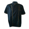 Short Sleeve Kitchen Cooker Working Uniform Chef Waiter Waitress Coat Jacket