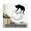 Cat climbing on the Clock Wall Clock Fashionable Creative Small Cat Wall Clock