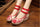 Chinese Embroidered Shoes Women Ballerina  Cotton Elevator shoes Red