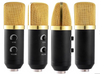 Profesional USB Micrófono Condensador Studio Grabación Pc con Soporte Trípode