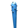 Large Spiked Club Spiked Bat Nail-hammer Hammer Inflatable Toy   sky blue