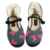 Old Beijing Cloth Embroidered Shoes Strong Cloth Soles Poeny