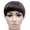 Wig Blunt Bang Clip Type Gentlewoman