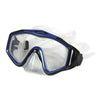 Plongée Lunettes Masques Visage Miroir Adulte Bleu