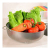 Stainless Steel Vegetable Drain Basket Adjustable 16.5cm