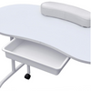 Foldable Manicure Table with Wrist Cushion Drawer and Carry Bag