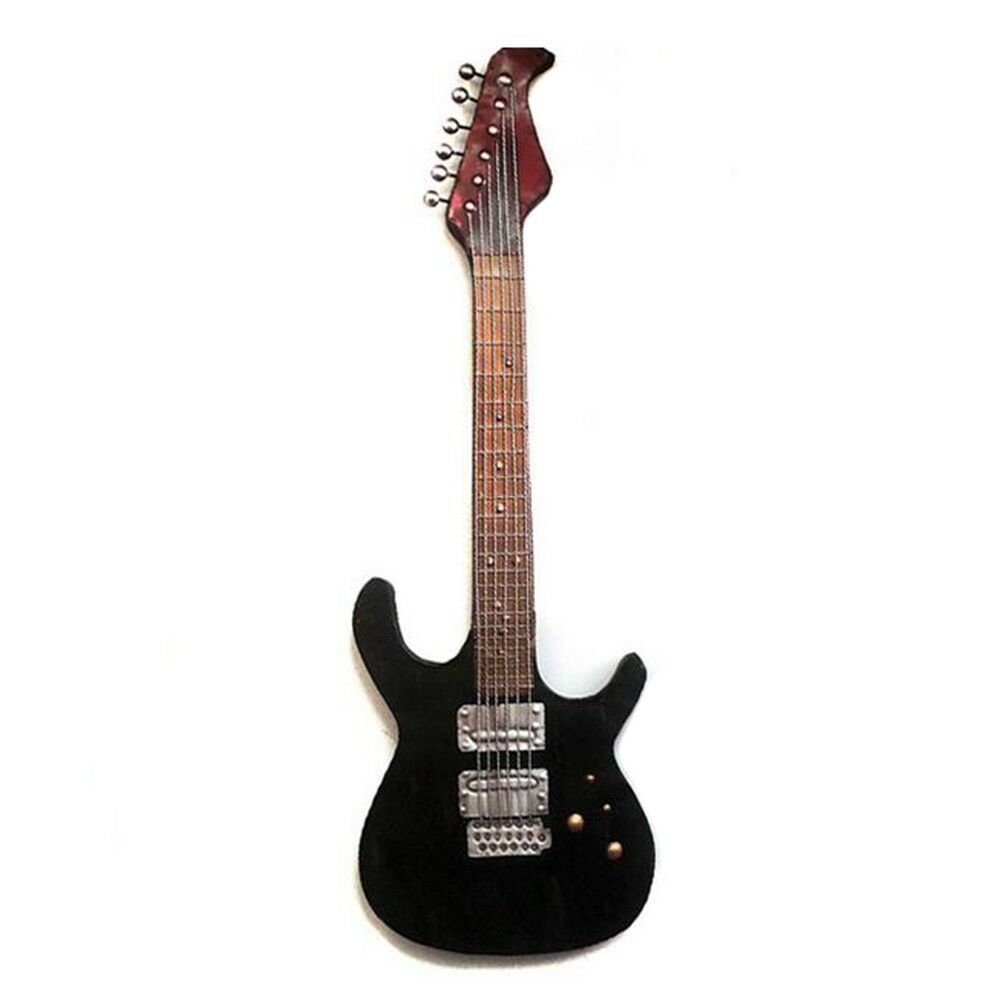 America Vintage Iron Guitar Wall Hanging Decoration   F