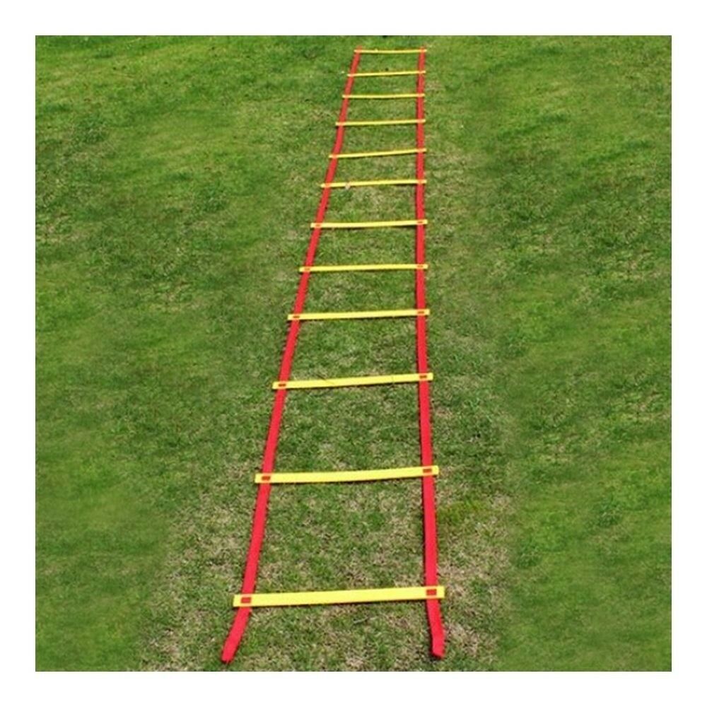 6m 12pcs Soccer Football Soft Ladder Energy Speed Agility Fitness Training