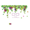 Flor Super Big Uva Papel Pintado Adhesivo Pared