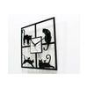 Interesting Cute Cat Clock Fashionable Creative Small Cat Wall Clock