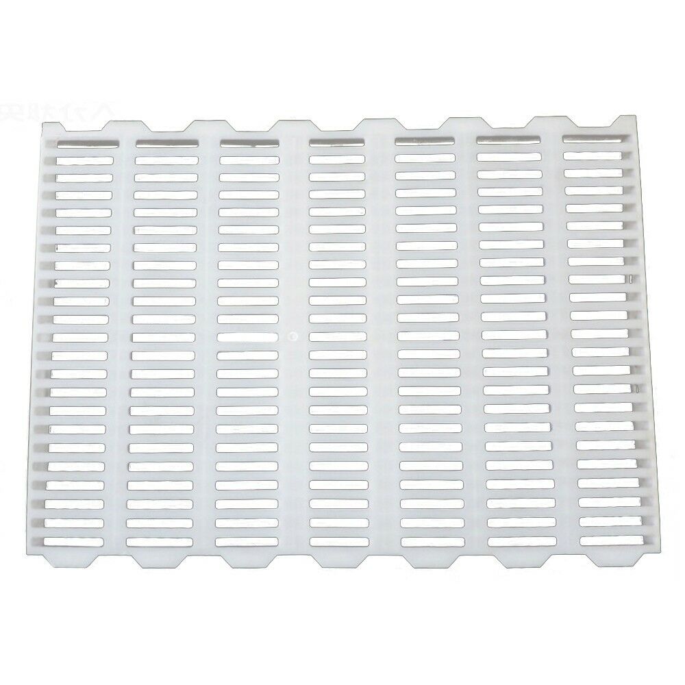 White Piglet Pig Plastic Floor Board Dung Mesh 60x70