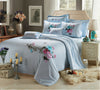 Silk ink and wash painting Duvet Quilt Cover Sets Bedding Cover Set King Queen