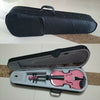 Student Acoustic Violin Full 1/2 Maple Spruce with Case Bow Rosin Pink