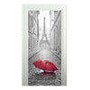 Neuf 3d Diy PVC Imperméable Porte Mur Autocollant Décoration Paris Qd006